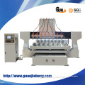 4 Axis Table Moving CNC Router Woodworking Machine for 3D Engraving, Wood, Aluminum, Stone Material, (DT2212S-8)